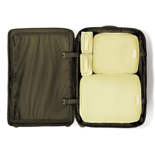 Roma Packing Cube in Citrine Air Mesh. Large - Image 6