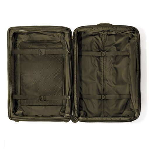 Sydney Checked Luggage in Dark Moss. Larger - 28.5 inch - Image 5
