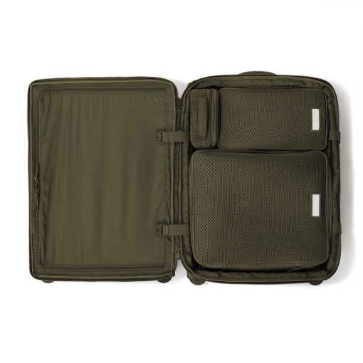 Sydney Checked Luggage in Dark Moss. Smaller - 25 inch - Image 6