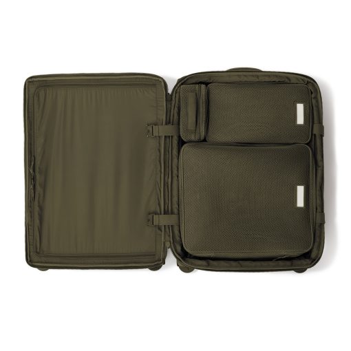 Roma Packing Cube in Dark Moss Air Mesh. Extra Large - Image 6