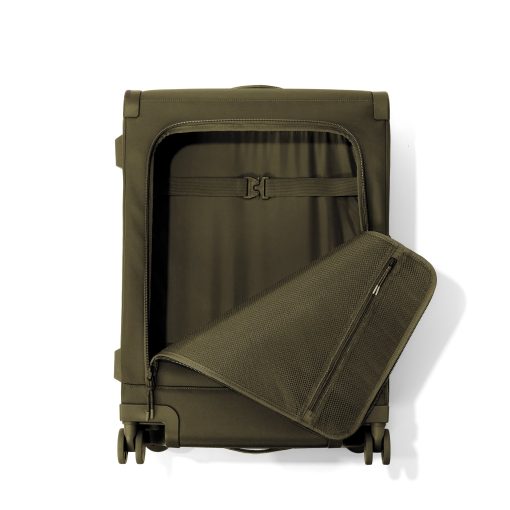 Sydney Checked Luggage in Dark Moss. Smaller - 25 inch - Image 4