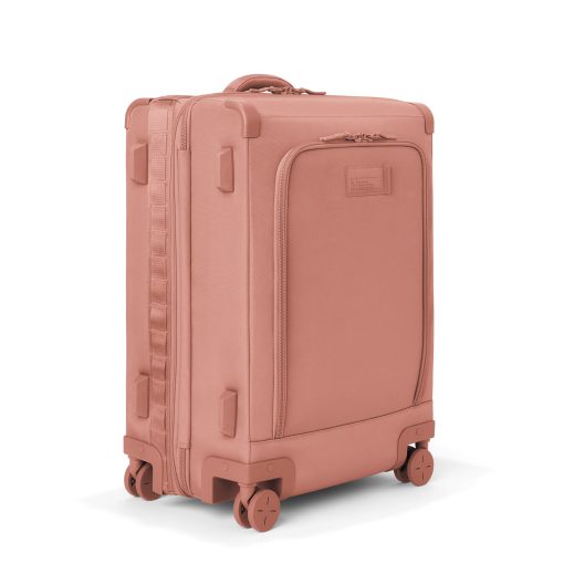 Sydney Checked Luggage in Warm Dust. Smaller - 25 inch - Image 2