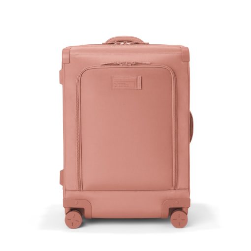 Sydney Checked Luggage in Warm Dust. Smaller - 25 inch