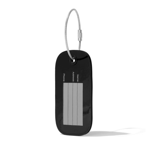 Lima Silicone Luggage Tag in Onyx - Image 4