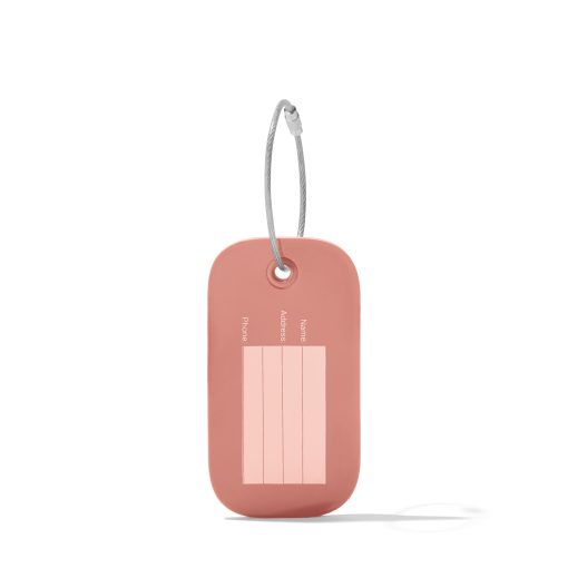 Lima Silicone Luggage Tag in Warm Dust