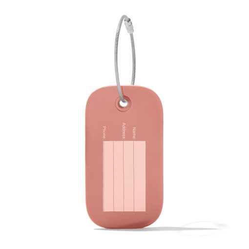 Lima Silicone Luggage Tag in Warm Dust - Image 5