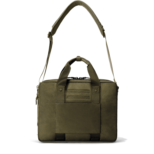 Berlin Travel Brief in Dark Moss - Image 4