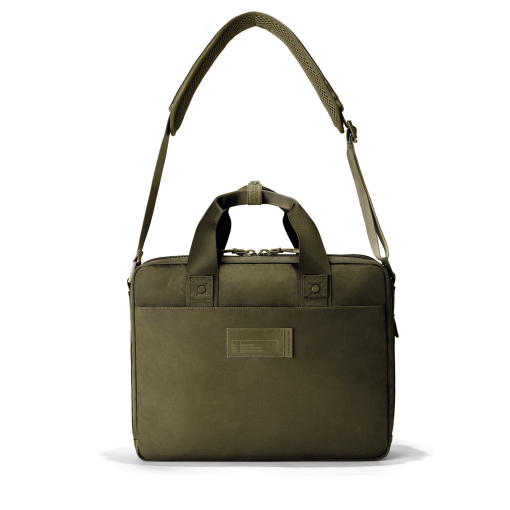 Berlin Travel Brief in Dark Moss