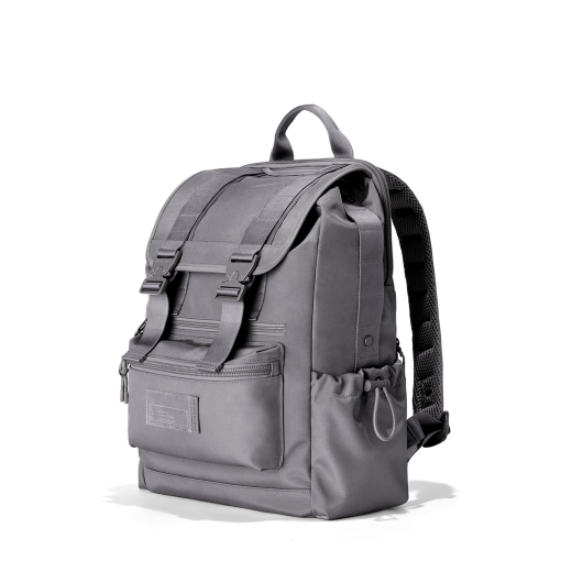 Brooklyn Flap Top Backpack in Ash - Image 3