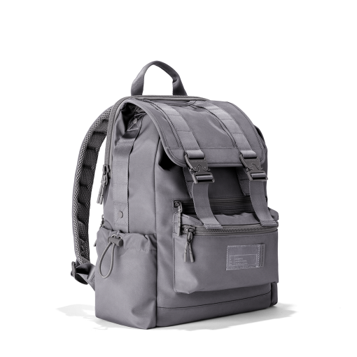 Brooklyn Flap Top Backpack in Ash - Image 6