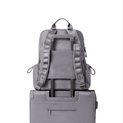 Brooklyn Flap Top Backpack in Ash - Image 11