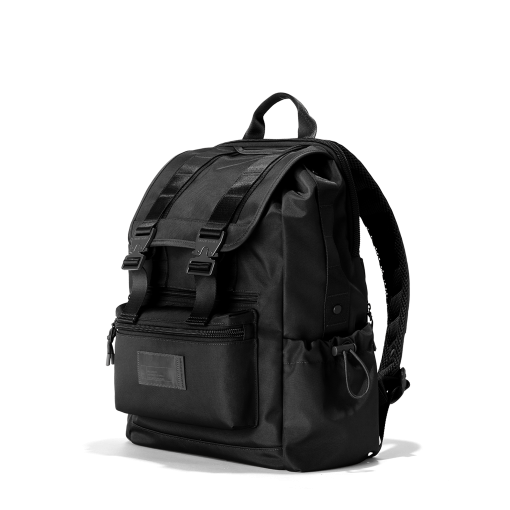 Brooklyn Flap Top Backpack in Onyx - Image 3