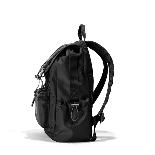 Brooklyn Flap Top Backpack in Onyx - Image 9