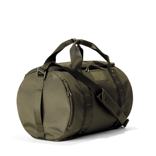 Denver Convertible Duffle in Dark Moss. Large - Image 3