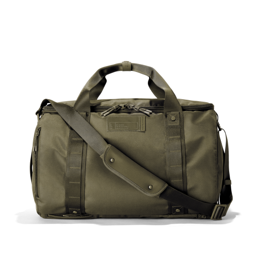 Denver Convertible Duffle in Dark Moss. Large - Image 2