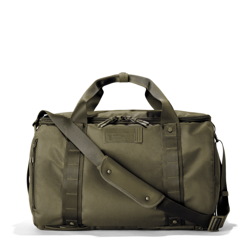 Denver Convertible Duffle in Dark Moss. Large