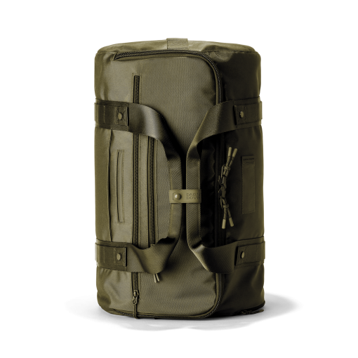 Denver Convertible Duffle in Dark Moss. Large - Image 12