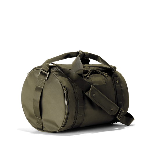 Denver Convertible Duffle in Dark Moss. Medium - Image 3