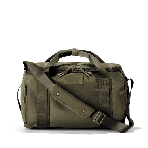Denver Convertible Duffle in Dark Moss. Medium - Image 2