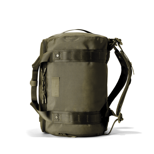 Denver Convertible Duffle in Dark Moss. Medium - Image 10