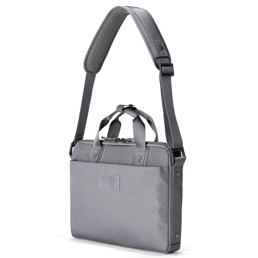 Oslo Slim Laptop Bag in Ash - Image 3