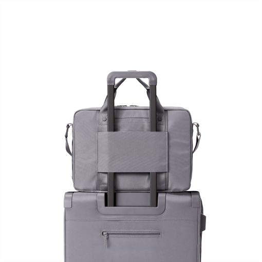 Oslo Slim Laptop Bag in Ash - Image 11
