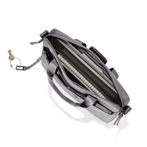 Oslo Slim Laptop Bag in Ash - Image 10