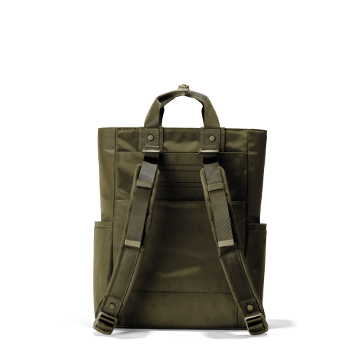Petra Convertible Tote in Dark Moss - Image 5