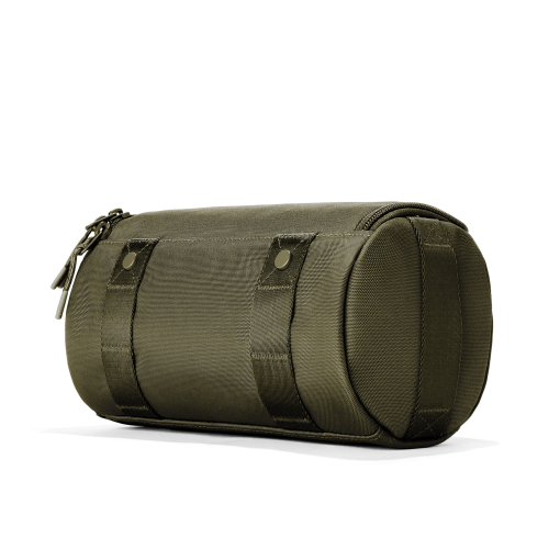 Seoul Dopp Kit in Dark Moss. Large - Image 7