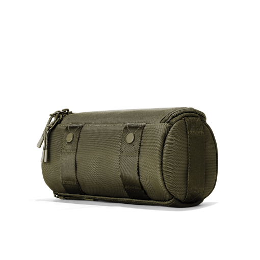 Seoul Dopp Kit in Dark Moss. Small - Image 7