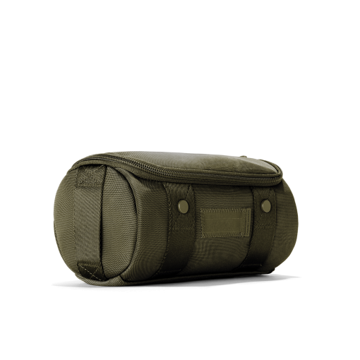 Seoul Dopp Kit in Dark Moss. Small - Image 6